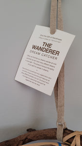 12" The Wanderer Dream Catcher - handcrafted