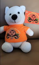 Charger l&#39;image dans la galerie, Powder Polar Bear 6&quot; stuffie with Every Child Matters, Bill Helin design
