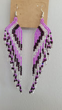 Load image into Gallery viewer, Beaded Cascade Fringe Earrings
