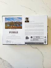 Load image into Gallery viewer, &quot;Trail Blazing&quot; 1000 piece Jigsaw Puzzle by Native artist, Ronnie Simon
