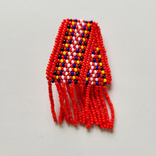 Load image into Gallery viewer, Metis sash pin beaded Indigenous art
