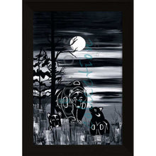Load image into Gallery viewer, Diane Levesque Bear and Cubs Wall Art | Native Art Canada
