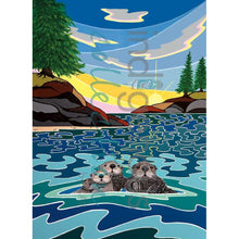 Charger l'image dans la galerie, "Melts My Heart"  Tea Towel by Coast Salish artist, Shelley Davies
