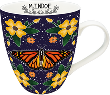Charger l'image dans la galerie, Monarch Butterfly indigenous art mug by Marissa Indoe Canada
