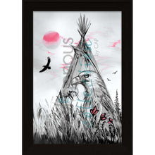 Load image into Gallery viewer, Karen Erickson Sacred Eagle Wall Art | Native Art Canada
