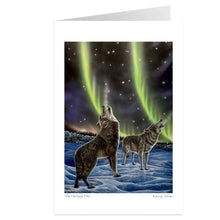 Load image into Gallery viewer, The Howling Pair, Ronnie Simon, Wall Art, Indigenous Art, North of Fifty
