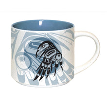 Load image into Gallery viewer, &quot;Raven Moon&quot; 16oz Mug, design by Haida artist Allan Weir
