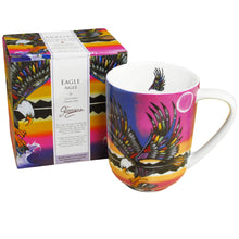 Load image into Gallery viewer, &quot;Eagle&quot; 16 oz mug by Indigenous artist, Jessica Somers
