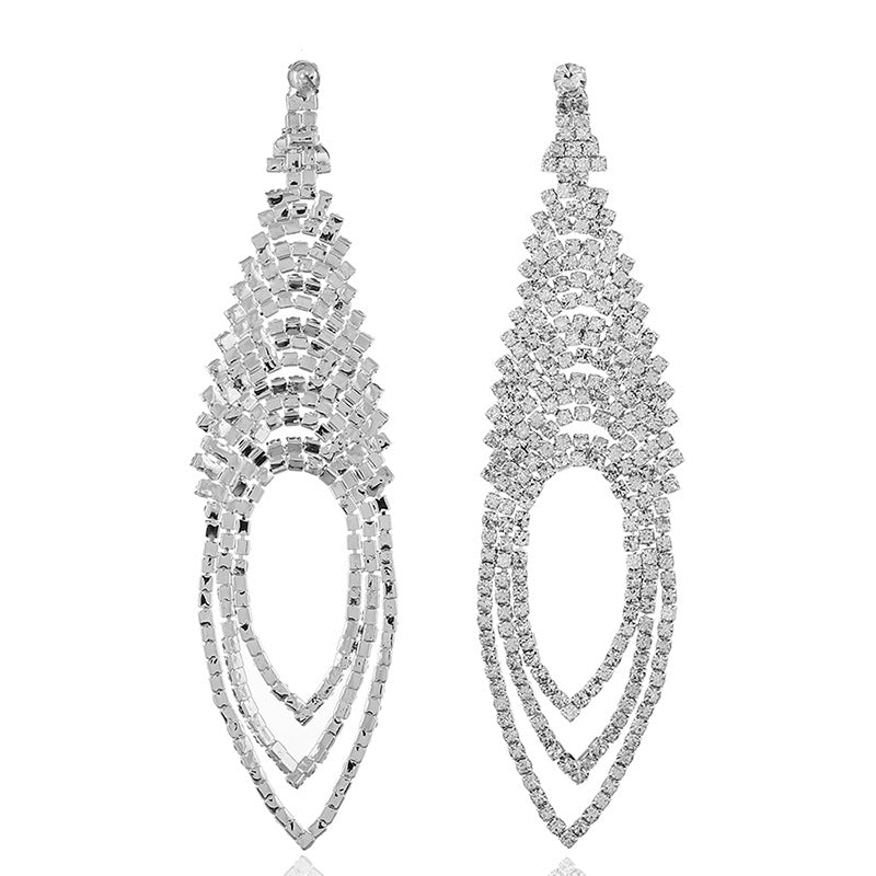 Long Glittery Earrings - North of Fifty Indigenous Boutique