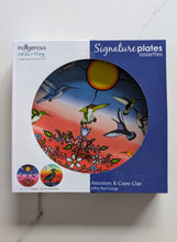 Load image into Gallery viewer, set of 2 indigenous plates
