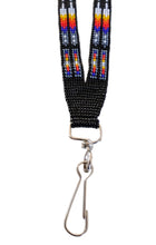 Charger l&#39;image dans la galerie, Black beaded lanyard North of Fifty 50
