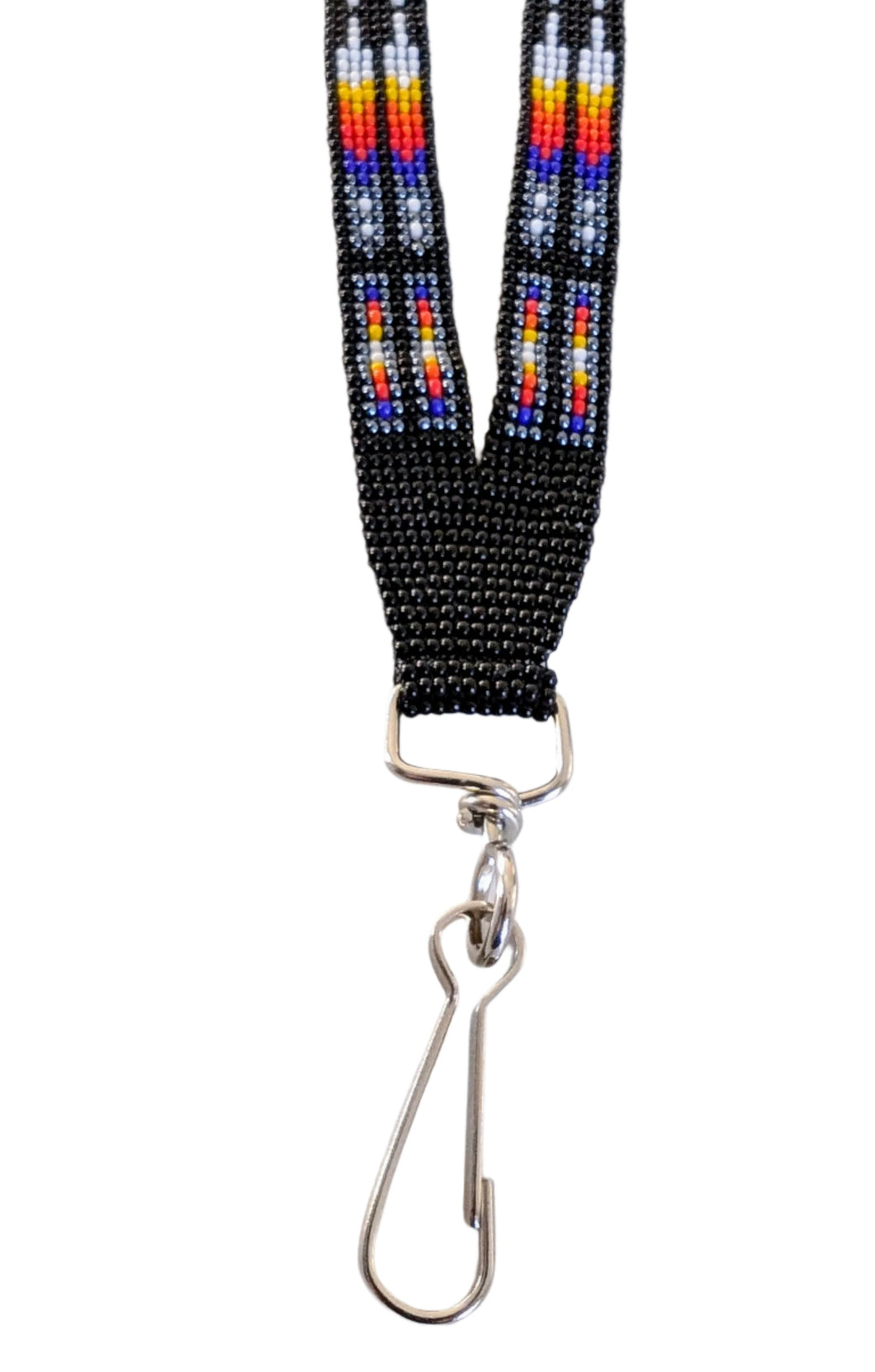 Black beaded lanyard North of Fifty 50