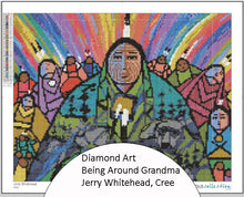Load image into Gallery viewer, Being Around Grandma Diamond Art by Jerry Whitehead
