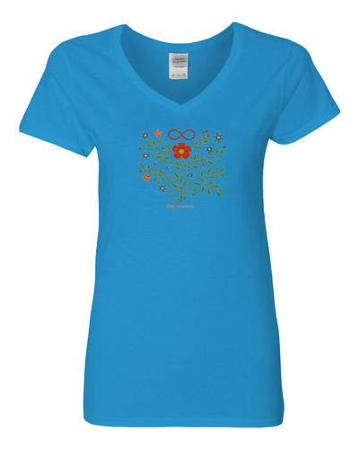 Metis Otipemisiwak blue T-shirt | North of Fifty 50 