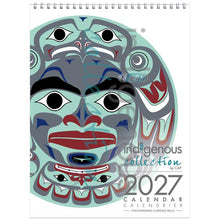 Load image into Gallery viewer, Clarence Mills Indigenous calendar 2027 North of fifty 50
