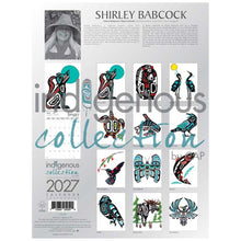 Load image into Gallery viewer, 2027 Wall Calendar by Indigenous artist Shirley Babcock
