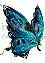 Charger l&#39;image dans la galerie, Butterfly by Native artist Diane Levesque North of Fifty 50
