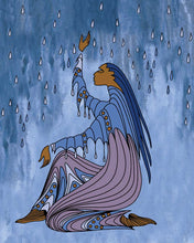 Load image into Gallery viewer, LIMITED EDITION ART PRINT -  Rainmaker by Native artist Maxine Noel - North of 50 Métis Designs
