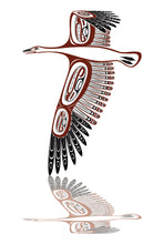 Charger l&#39;image dans la galerie, Snow Goose by Native artist Todd Baker, North of Fifty50
