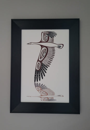 Snow Goose by Native artist Todd Baker, North of Fifty50