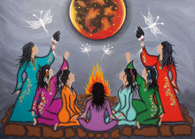 Load image into Gallery viewer, Tracey Metallic We Will See You Again Wall Art | Native Art Canada
