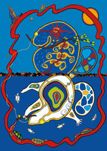 Charger l'image dans la galerie, Wisdom indigenous wall art by Kristy Cameron Canada
