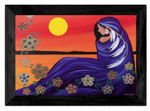 Load image into Gallery viewer, Evening Sun Woman Cree, Native artist, Indigenous Art, Betty Albert, North of Fifty 50
