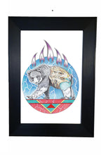 Load image into Gallery viewer, Spirit Bear by Native artist Hubert V Billy, North of Fifty 50
