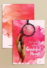 Load image into Gallery viewer, &quot;Grateful Heart&quot; Dream Catcher Greeting Card Handmade in Canada
