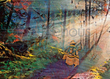 Load image into Gallery viewer, Heidi Henderson Kwagu’ Into the Mist Wall Art | Native Art Canada
