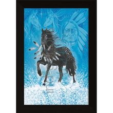 Load image into Gallery viewer, Hubert V. Billy Black Beauty Wall Art | Native Art Canada
