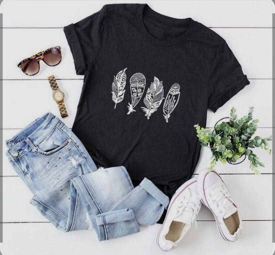 Feather T-shirt