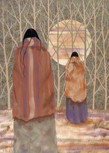 Load image into Gallery viewer, Jeanne Rorex-Bridges Woodlands Moon Wall Art | Native Art Canada
