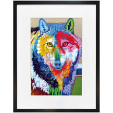 Charger l'image dans la galerie, John Balloue Big Wolf Wall Art | Native Art Canada
