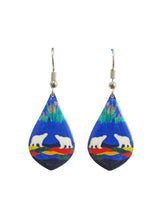 Load image into Gallery viewer, Dawn Oman Sky watcher earrings native art 
