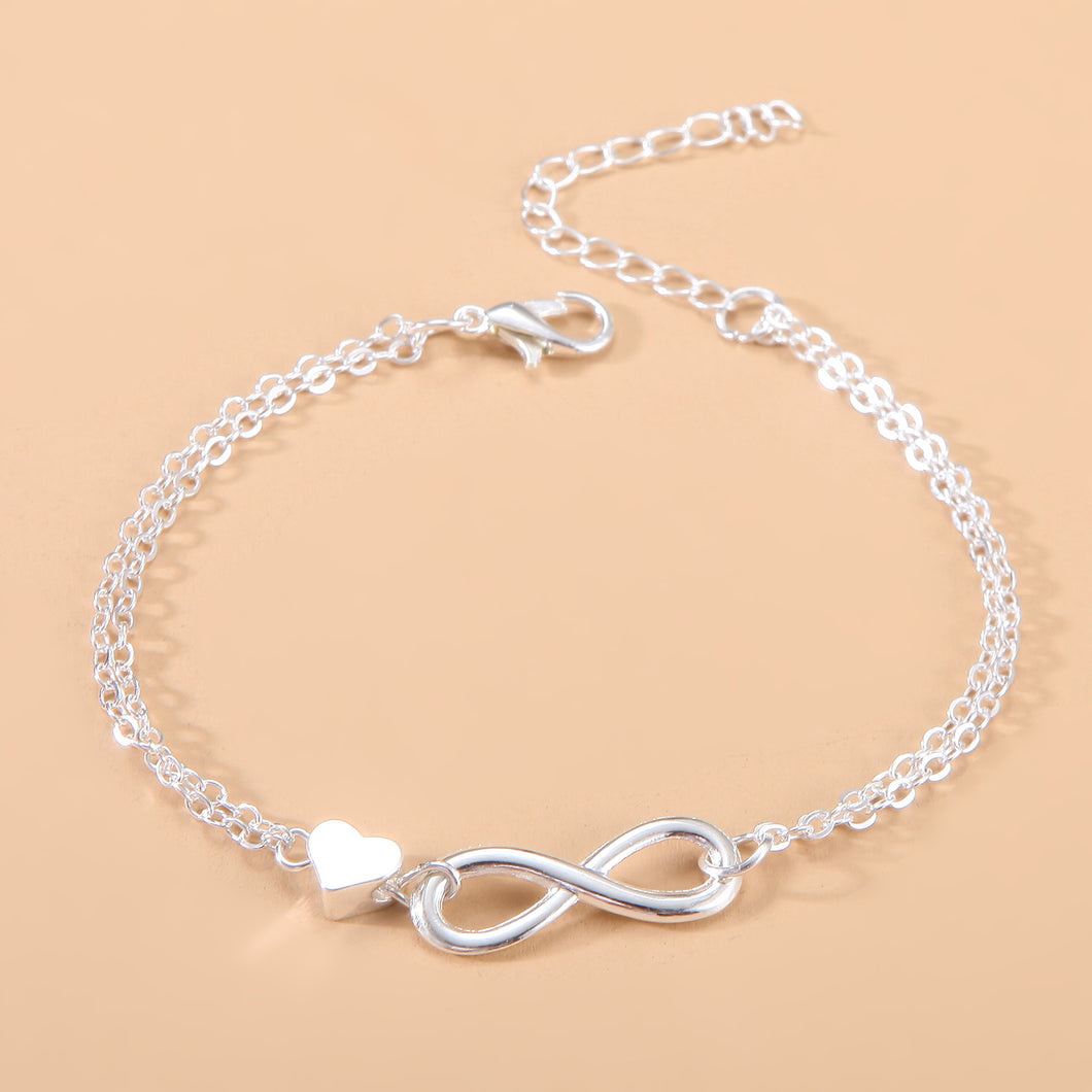 Infinity Heart Bracelet