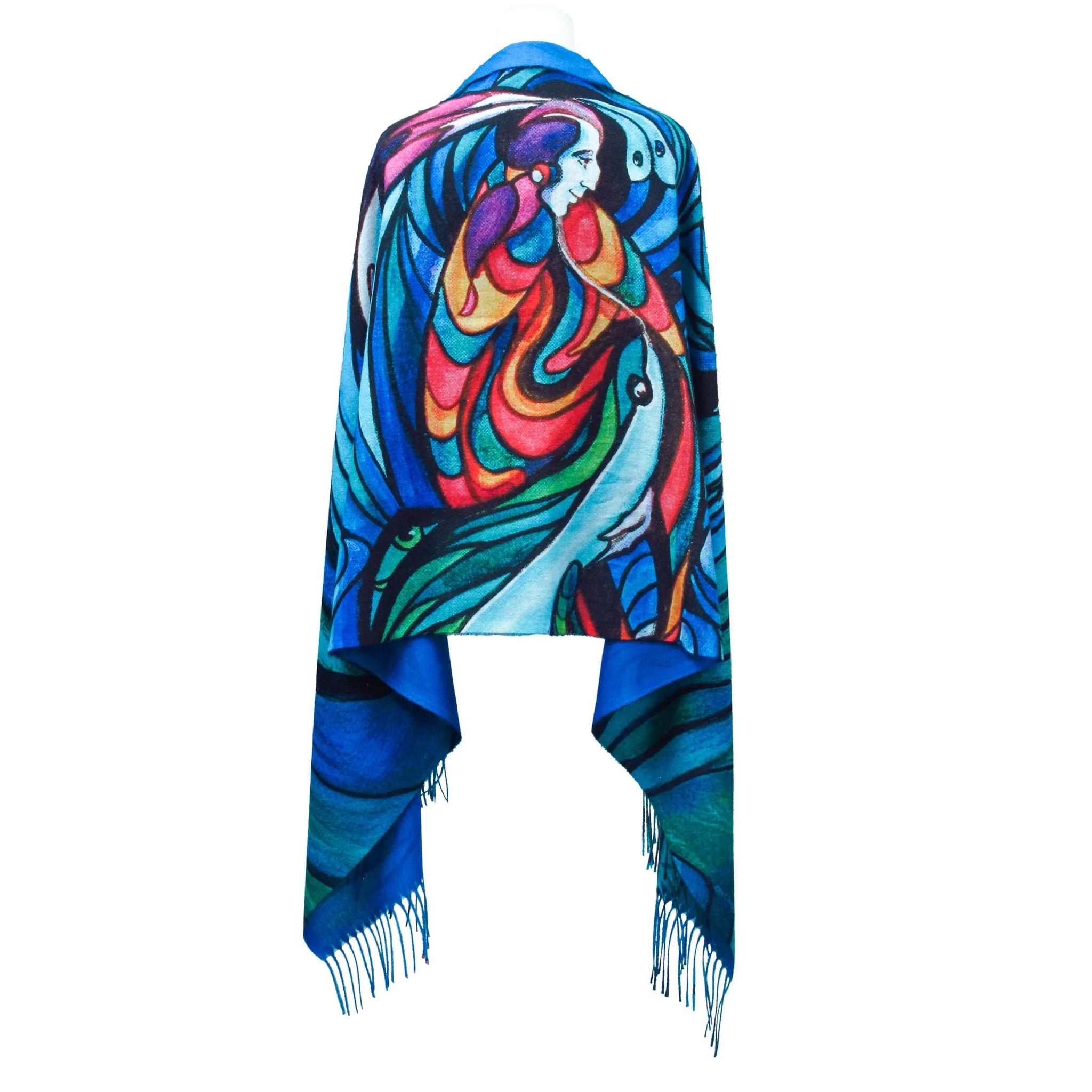 スカーフ Numbering Navajo Pattern Scarf #1040 5BSA088 Scarves, Shawls and Capes | North of Fifty Indigenous Boutique