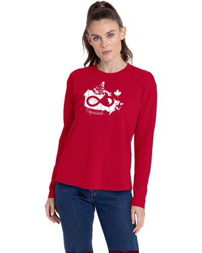 Otipemisiwak Metis long sleeve Tshirt North of Fifty First nations and Metis gift 