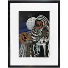 Load image into Gallery viewer, "Shape Shifter" Wall Art by Cree artist Betty Albert
