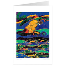 Load image into Gallery viewer, "Winter Run" Wall Art, artwork by Indigenous artist Dawn Oman
