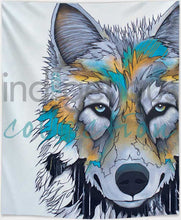 Load image into Gallery viewer, &quot;Alpha&quot; fleece blanket, artwork by Micqaela Jones
