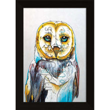 Load image into Gallery viewer, Micqaela Jones Barn Owl Wall Art | Native Art Canada
