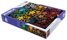 Load image into Gallery viewer, Flowers and Butterflies 1000 piece Jigsaw Puzzle. Artwork by Betty Albert
