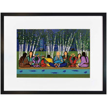 Load image into Gallery viewer, "Giving Thanks for Who We Are" Wall Art by Cree/Ojibway artist Simone McLeod
