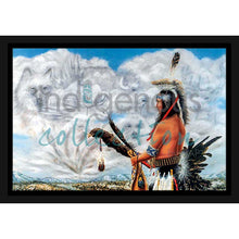 Load image into Gallery viewer, Seeker of Wisdom Wall Art by Indigenous artist, John Balloue
