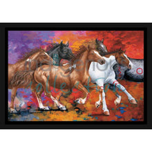 Load image into Gallery viewer, John Balloue Running Free Wall Art | Native Art Canada
