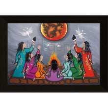 Load image into Gallery viewer, Tracey Metallic We Will See You Again Wall Art | Native Art Canada
