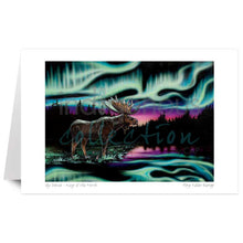 Load image into Gallery viewer, Sky Dance - King of the North Art Card Amy Keller-Rempp | Indigenous Art Cards
