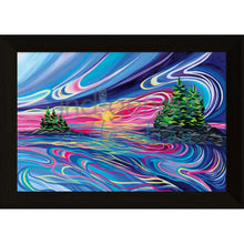 Load image into Gallery viewer, Shawna Boulette Grapentine Reflect And Grow With Love Wall Art | Native Art Canada 
