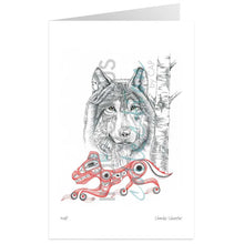 Load image into Gallery viewer, Charles Silverfox Wolf Wall Art | Native Art Canada
